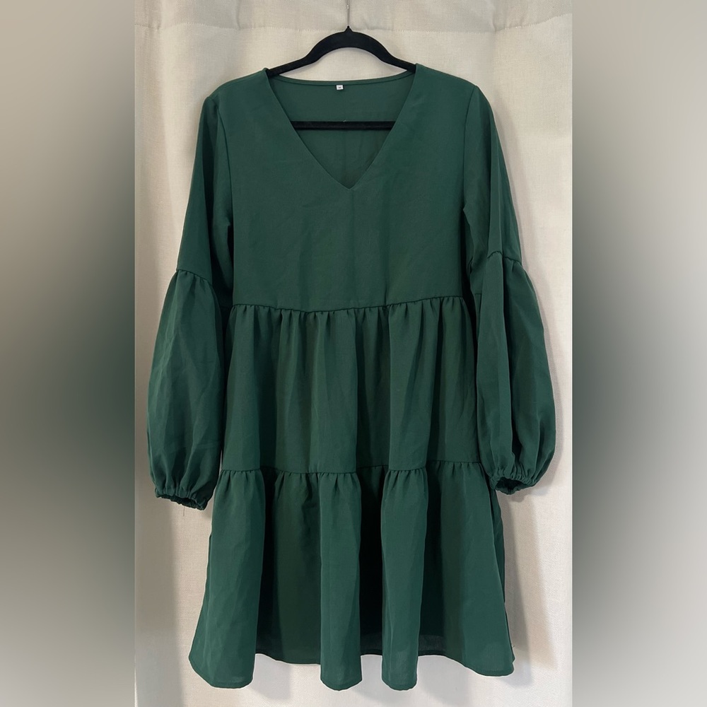Teal dress